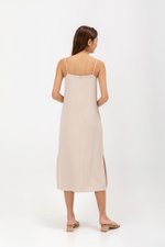 JOYCE CAMISOLE COLUMN MIDI DRESS