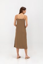 JOYCE CAMISOLE COLUMN MIDI DRESS