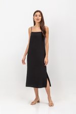 JOYCE CAMISOLE COLUMN MIDI DRESS