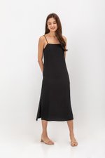 JOYCE CAMISOLE COLUMN MIDI DRESS