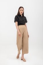 HEIDI PUFF SLEEVE TENCEL SHIRT