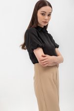 HEIDI PUFF SLEEVE TENCEL SHIRT