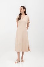 OAKLEIGH BATWING SLEEVE MAXI DRESS W SASH OAKLEIGH BATWING SLEEVE MAXI DRESS W SASH
