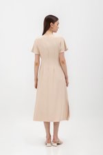 OAKLEIGH BATWING SLEEVE MAXI DRESS W SASH OAKLEIGH BATWING SLEEVE MAXI DRESS W SASH