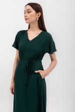 OAKLEIGH BATWING SLEEVE MAXI DRESS W SASH OAKLEIGH BATWING SLEEVE MAXI DRESS W SASH