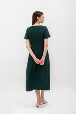 OAKLEIGH BATWING SLEEVE MAXI DRESS W SASH OAKLEIGH BATWING SLEEVE MAXI DRESS W SASH