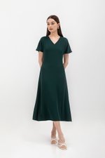 OAKLEIGH BATWING SLEEVE MAXI DRESS W SASH OAKLEIGH BATWING SLEEVE MAXI DRESS W SASH
