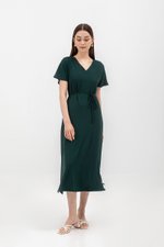 OAKLEIGH BATWING SLEEVE MAXI DRESS W SASH OAKLEIGH BATWING SLEEVE MAXI DRESS W SASH