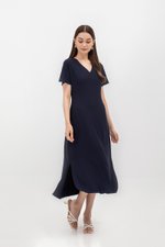OAKLEIGH BATWING SLEEVE MAXI DRESS W SASH OAKLEIGH BATWING SLEEVE MAXI DRESS W SASH
