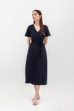 OAKLEIGH BATWING SLEEVE MAXI DRESS W SASH OAKLEIGH BATWING SLEEVE MAXI DRESS W SASH