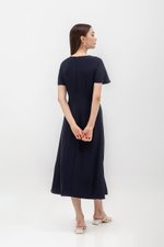 OAKLEIGH BATWING SLEEVE MAXI DRESS W SASH OAKLEIGH BATWING SLEEVE MAXI DRESS W SASH
