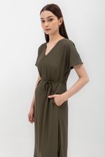 OAKLEIGH BATWING SLEEVE MAXI DRESS W SASH OAKLEIGH BATWING SLEEVE MAXI DRESS W SASH