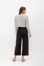 HELEN PATCH POCKET TWEED BLAZER HELEN PATCH POCKET TWEED BLAZER