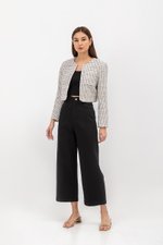 HELEN PATCH POCKET TWEED BLAZER HELEN PATCH POCKET TWEED BLAZER