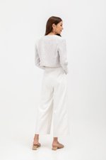 HELEN PATCH POCKET TWEED BLAZER HELEN PATCH POCKET TWEED BLAZER