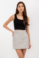 TAMIKA TWEED MINI SKIRT