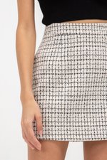 TAMIKA TWEED MINI SKIRT