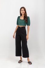 STACY SWEETHEART NECKLINE BUSTIER CROP TOP