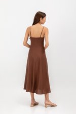 DEVON BIAS CUT MULTIWAY LINEN MAXI DRESS DEVON BIAS CUT MULTIWAY LINEN MAXI DRESS