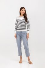 *BACKORDER 2* ELMINA STRIPED SWEATER