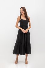 JENISA TIERED MAXI DRESS