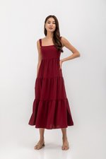 JENISA TIERED MAXI DRESS