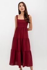 JENISA TIERED MAXI DRESS