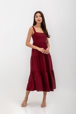JENISA TIERED MAXI DRESS