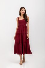 JENISA TIERED MAXI DRESS