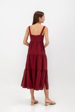 JENISA TIERED MAXI DRESS