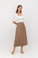 AIRI PLEATED MAXI SKIRT