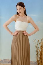 AIRI PLEATED MAXI SKIRT