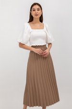 AIRI PLEATED MAXI SKIRT