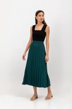 AIRI PLEATED MAXI SKIRT