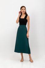 AIRI PLEATED MAXI SKIRT