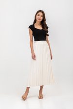 AIRI PLEATED MAXI SKIRT