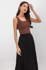 AIRI PLEATED MAXI SKIRT