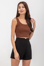 JOAN NOTCHED SHORTS JOAN NOTCHED SHORTS