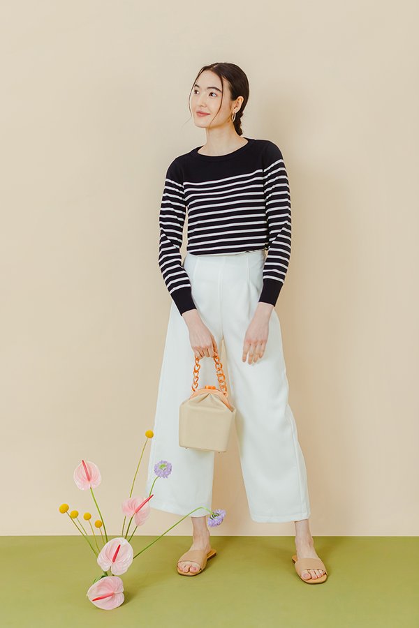 *BACKORDER 2* ELMINA STRIPED SWEATER *BACKORDER 2* ELMINA STRIPED SWEATER