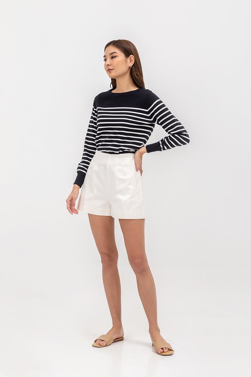 *BACKORDER 2* ELMINA STRIPED SWEATER