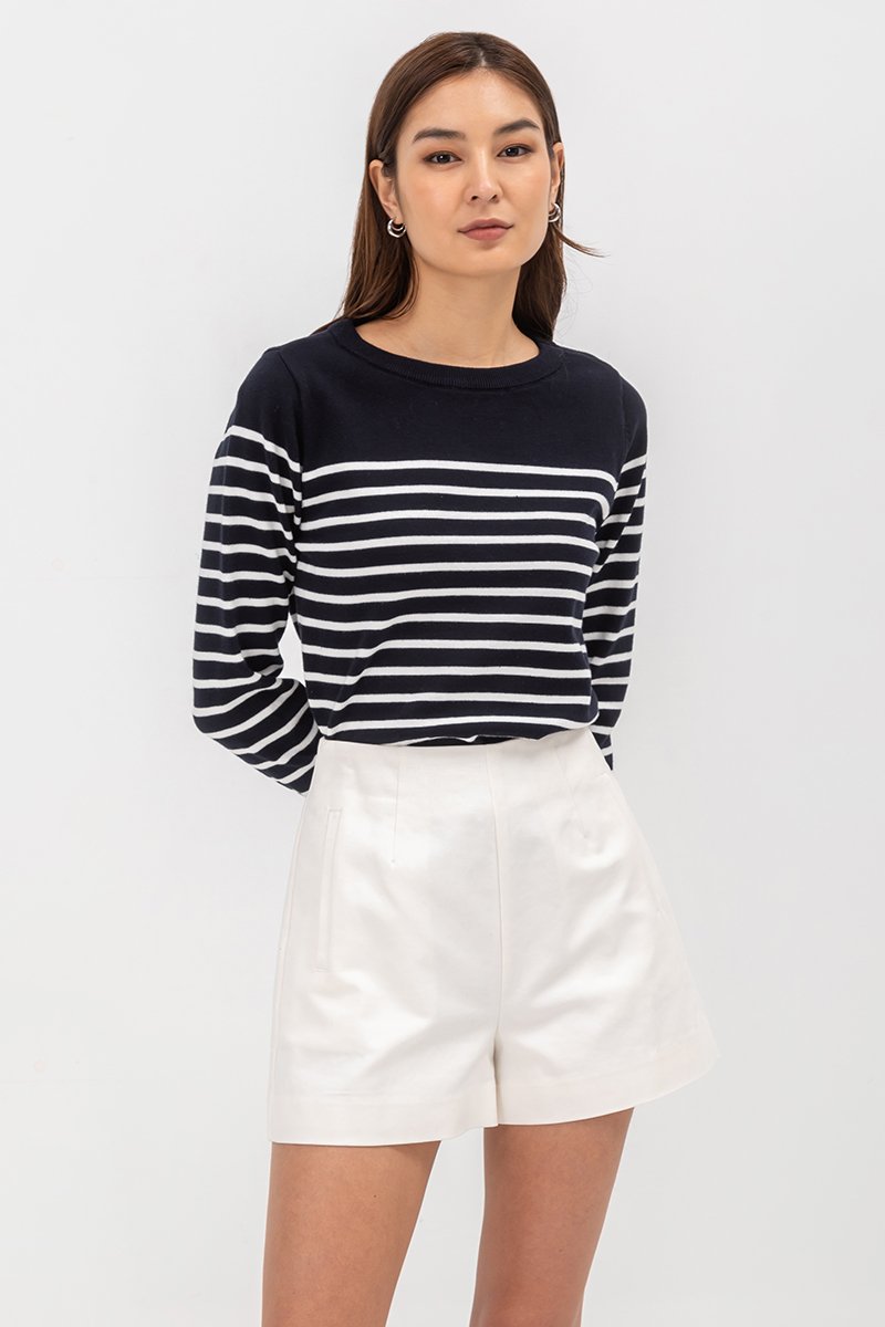 *BACKORDER 2* ELMINA STRIPED SWEATER