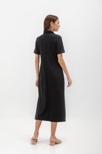 GENEVEIVE POLO SHIRT MIDI DRESS
