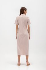 GENEVEIVE POLO SHIRT MIDI DRESS