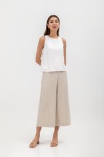 PAIGE BACK ELASTIC TANK TOP PAIGE BACK ELASTIC TANK TOP