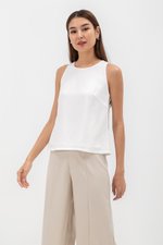 PAIGE BACK ELASTIC TANK TOP PAIGE BACK ELASTIC TANK TOP