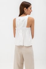 PAIGE BACK ELASTIC TANK TOP PAIGE BACK ELASTIC TANK TOP