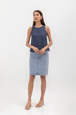 PAIGE BACK ELASTIC TANK TOP PAIGE BACK ELASTIC TANK TOP