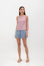 PAIGE BACK ELASTIC TANK TOP PAIGE BACK ELASTIC TANK TOP