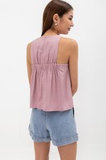 PAIGE BACK ELASTIC TANK TOP PAIGE BACK ELASTIC TANK TOP