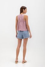 PAIGE BACK ELASTIC TANK TOP PAIGE BACK ELASTIC TANK TOP